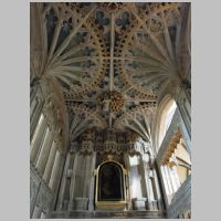 Salisbury Cathedral, photo by Rex Harris on flickr, Chantry of Bishop Edward Audley, 1524,.jpg
